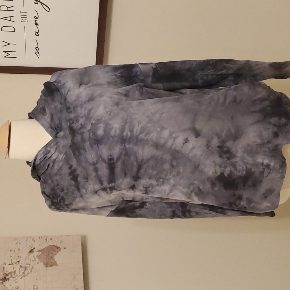 Tie die hoodie